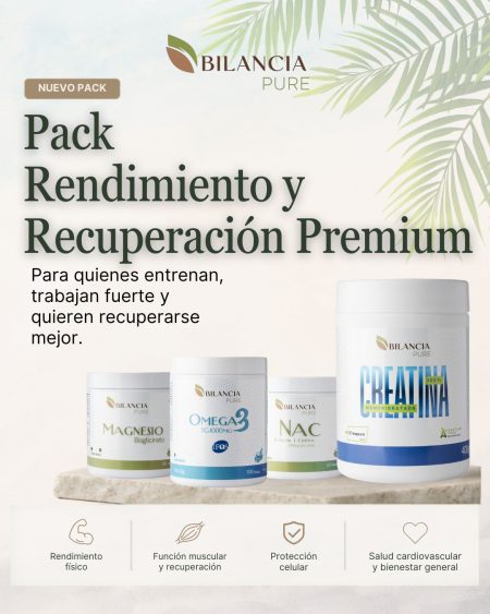 Pack Rendimiento y Recuperación Premium