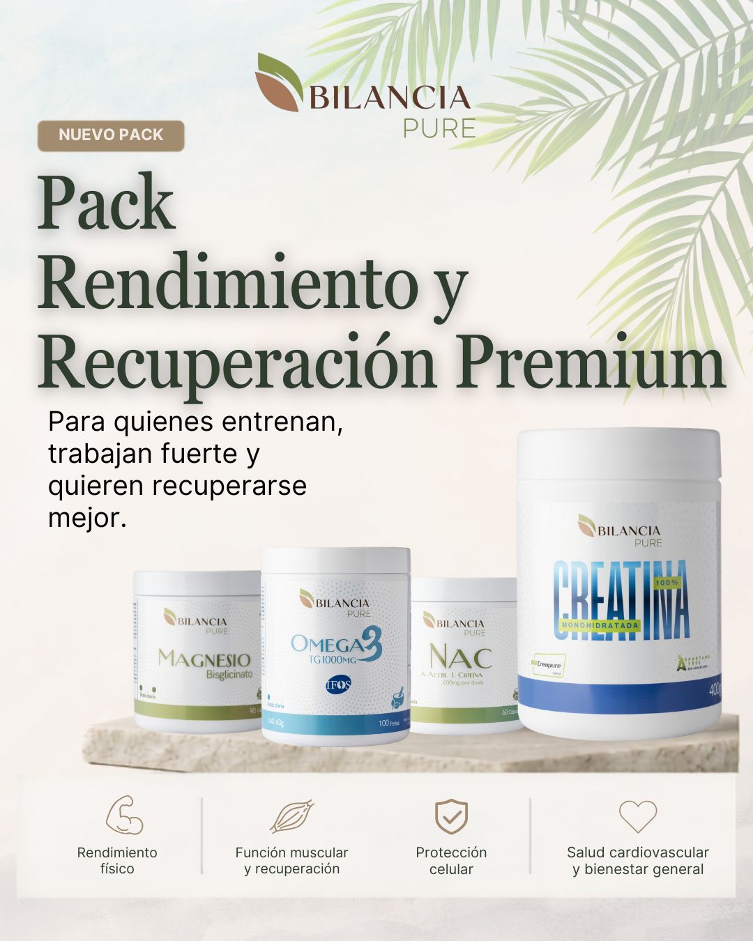 Pack Rendimiento y Recuperación Premium